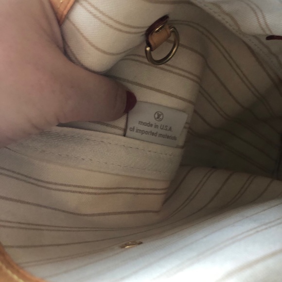 Louis Vuitton Neverfull Azur MM - Picture 6 of 9